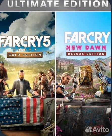 Игры ps5 Far Cry 5, Far cry New Dawn