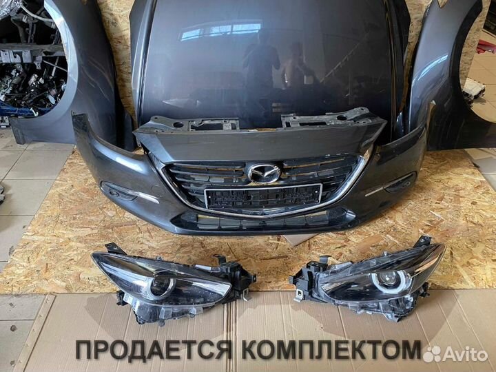 Mazda 3 BM Ноускат Передняя часть автомобиля