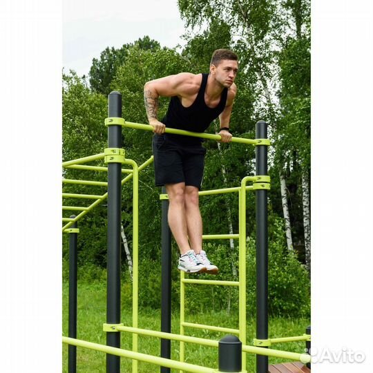 Воркаут (рукоход, швед. стенка) W237