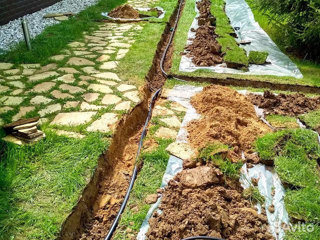 Установка системы автополива