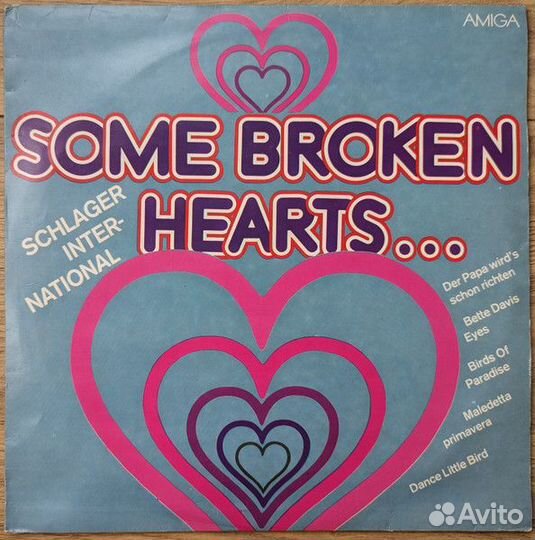 LP.Various – Some Broken Hearts.- Schlager - 1982