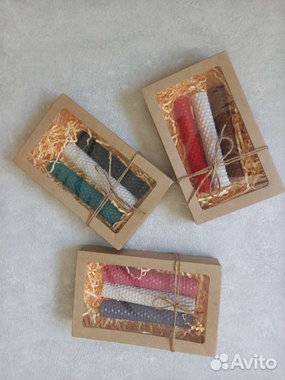 Свечи из вощины