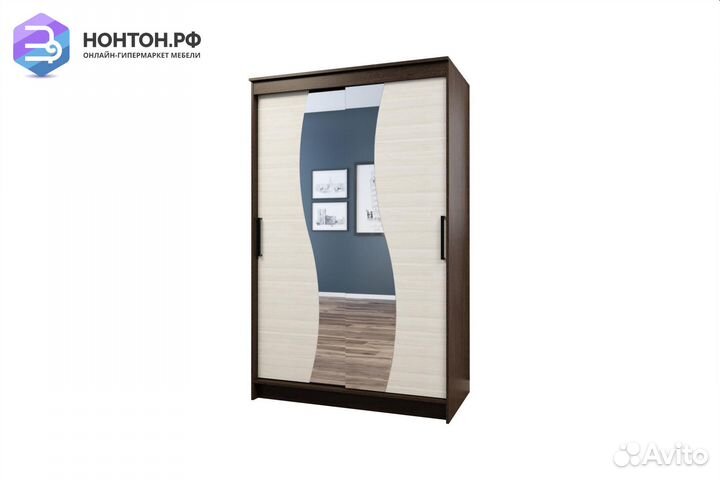 Шкаф-купе Элегант 6 венге / лоредо