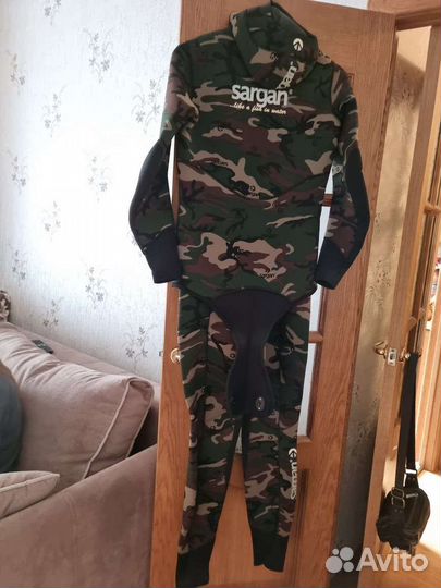 Гидрокостюм sargan 7 мм