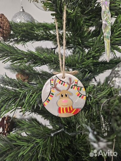 Елочные игрушки ручной работы