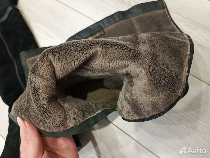 Сапоги женские зимние натуралка