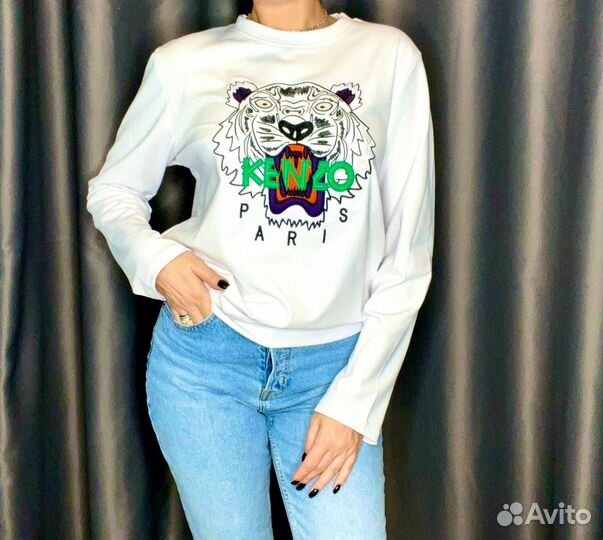 Kenzo свитшот женский