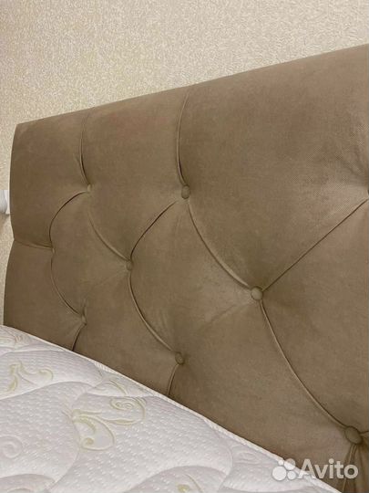 Перетяжка и ремонт кровати (бесплатная доставка)