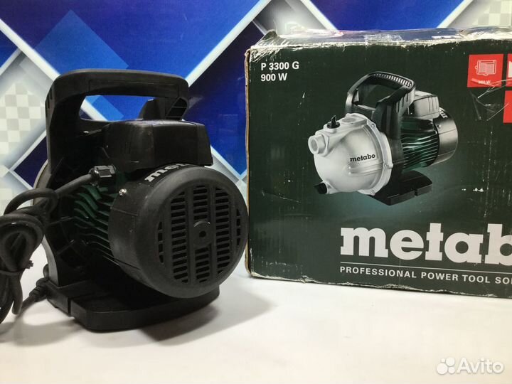 Насос садовый Metabo P 3300 G №1