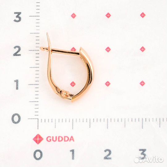 Серьги золотые