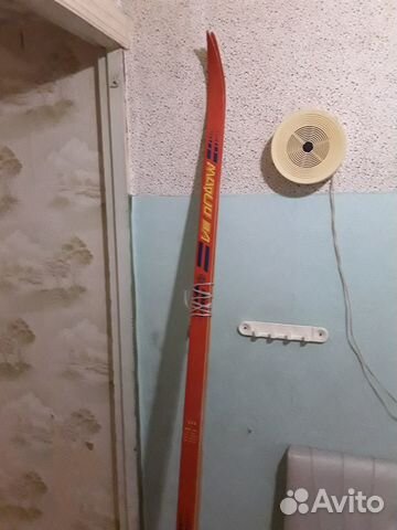 Лыжи беговые СССР деревянные