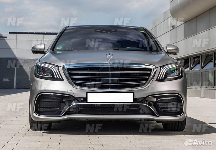 Обвес 63 AMG Mercedes S class 222