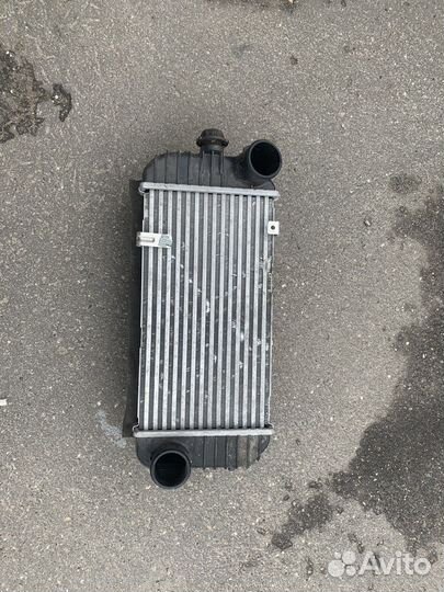Kia Optima 4 радиатор интеркуллера