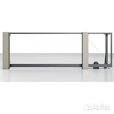 Откатные ворота под ключ