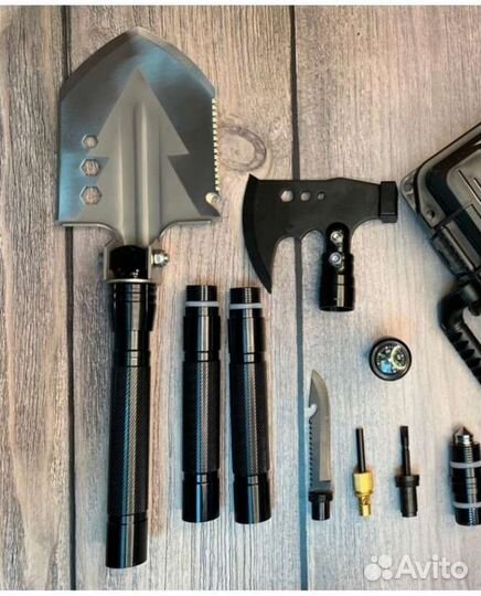 Лопата мультитул 10в1