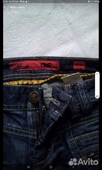 Новые джинсы, W34, L30. abby