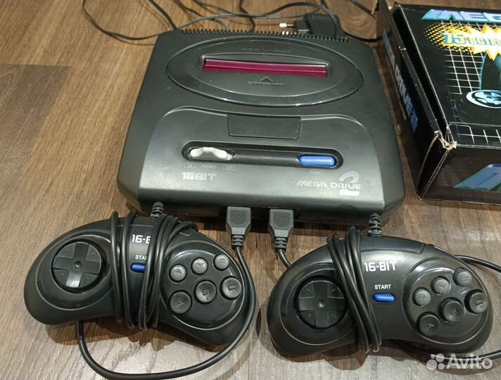 Игровая приставка Mega drive 2