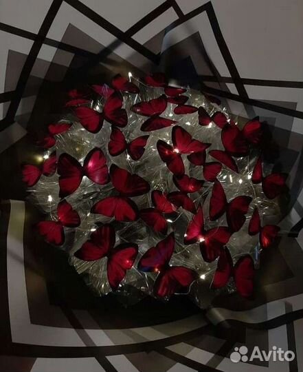 Букет из бабочек