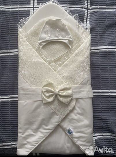 Зимний конверт на выписку