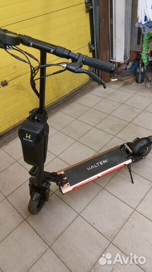 Электросамокат halten cross v2 пробег 300 км