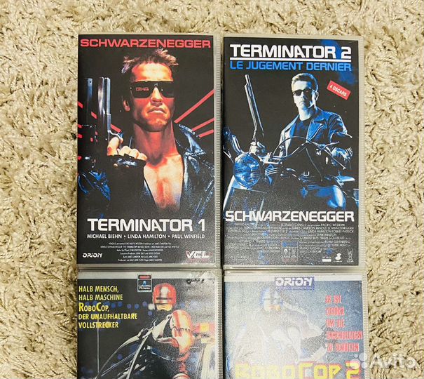 Видеокассеты VHS Фильмы 80-90-х