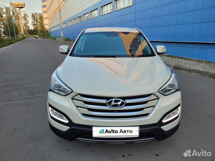 Hyundai Santa Fe 2.2 AT, 2013, 136 240 км