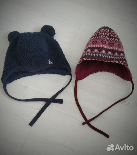 Шапка детская 0-6 мес