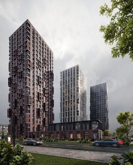 3-к. квартира, 53,8 м², 16/25 эт.