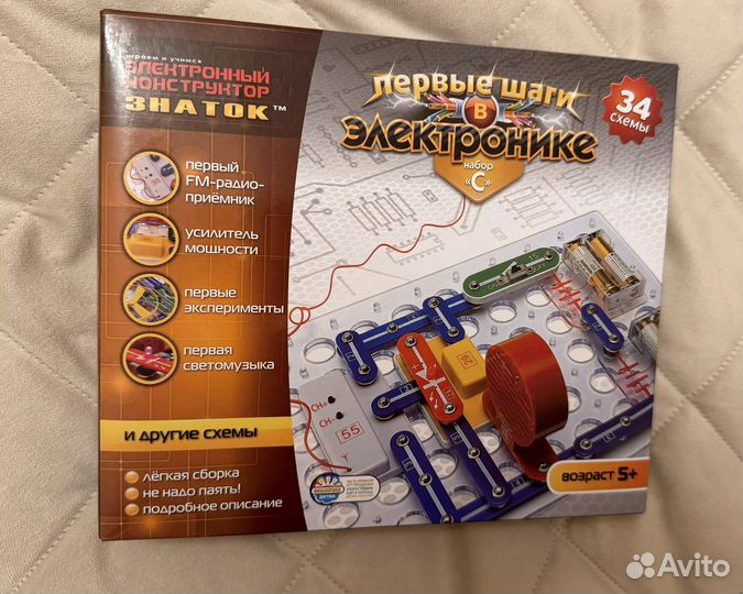 Знаток первые шаги в электронике набор 
