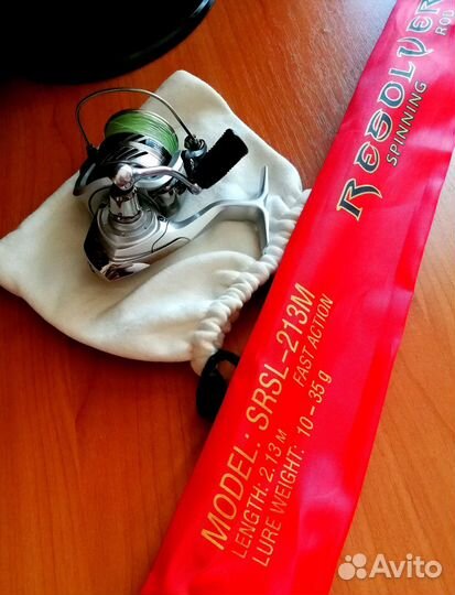 Спиннинг с катушкой