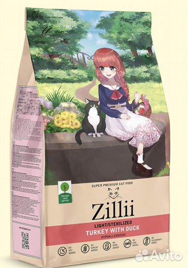 Корм для кошек Zilli