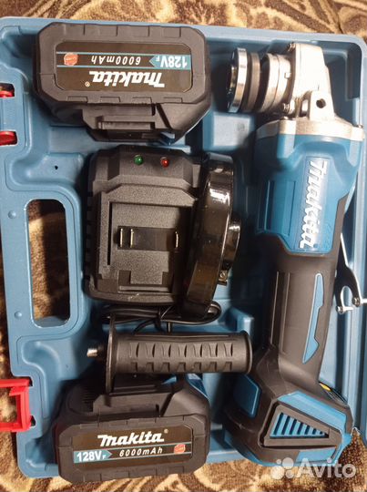 Аккумуляторная болгарка makita 125