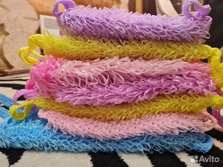 Мочалка ручной работы