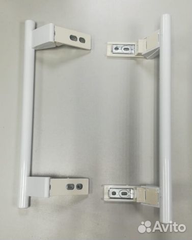 Ручки двери холодильника liebherr 310мм белые комп