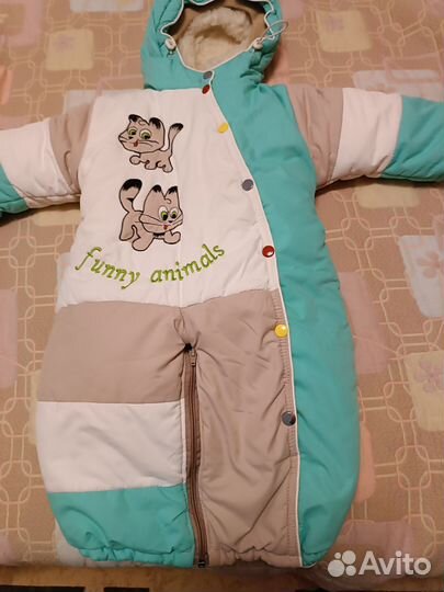 Зимний комбинезон для девочки