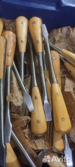 Отвертки ударные 200 мм х 1,2 мм СССР 600шт новые