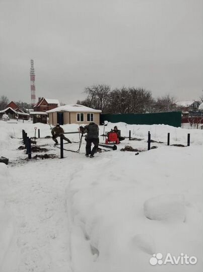 Винтовые сваи под ключ