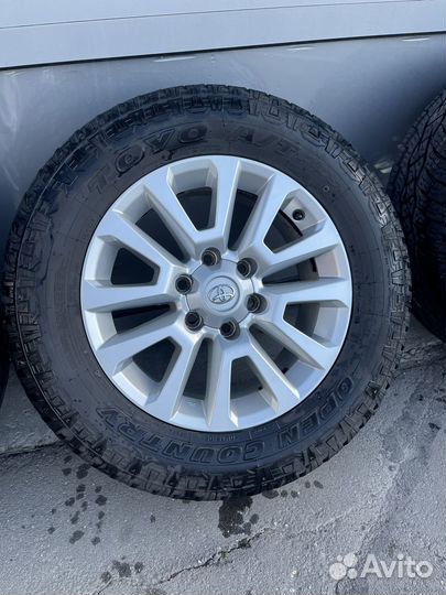 Колеса r18 на Land Cruiser Prado 150