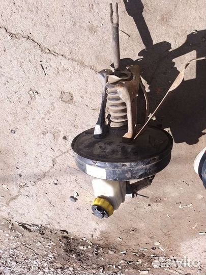 Главный тормозной цилиндр в сборе с вакуумом ланос