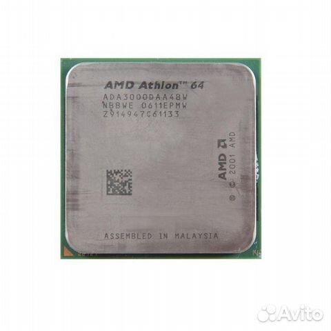 Б/у AMD Athlon 64 3000+ - ada3000daa4bw