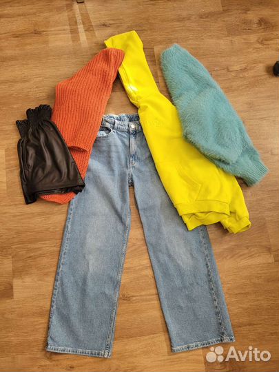 Пакет вещей на девочку Осень H&M рост 140