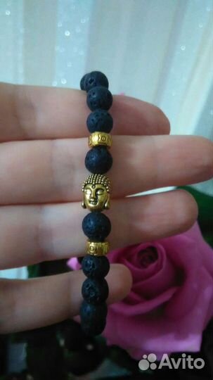 Браслет из лавы