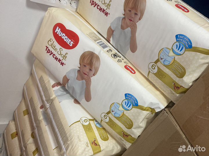 Huggies 6 трусики Huggies elite soft 6