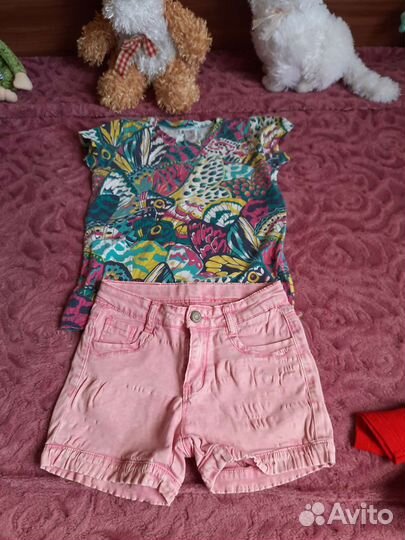 Вещи пакетом на девочку 5-7 лет