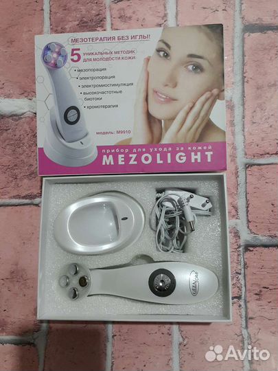 Массажер для лица mezolight