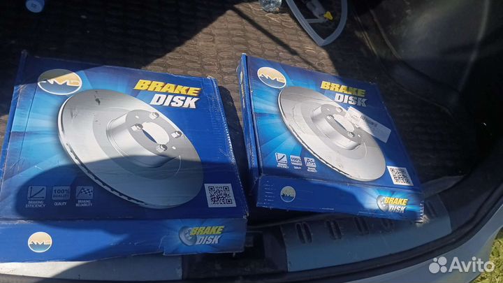 Диски тормозные передние