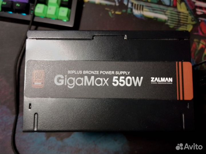 Блок питания zalman gigamax 550w