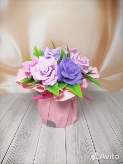 Букет из мыла