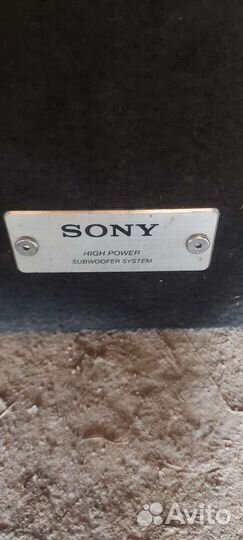 Сабвуфер sony xplod 1300w