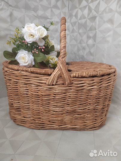 Корзина плетеная